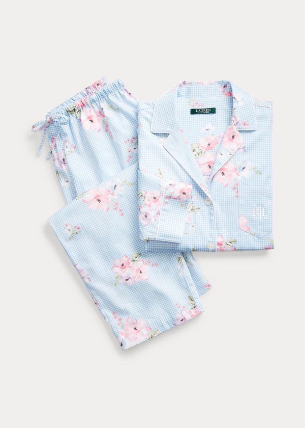 Pijamas Ralph Lauren Print Algodão-Blend Mulher 59406-KSBF